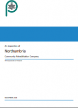 An inspection of Northumbria Community Rehabilitation Company