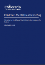 Children’s Mental Health briefing: A briefing by the Office of the Children’s Commissioner for England