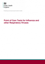 Point of care tests for influenza and other respiratory viruses