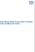 Prescribing Gluten-Free Foods in Primary Care: Guidance for CCGs