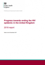 Progress towards ending the HIV epidemic in the United Kingdom 2018 report