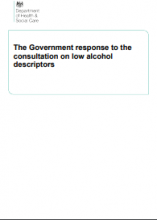 The Government response to the consultation on low alcohol descriptors