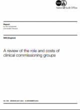 A review of the role and costs of clinical commissioning groups: Summary