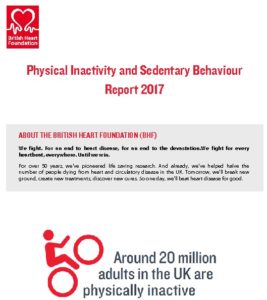Physical Inactivity and Sedentary Behaviour Report 2017