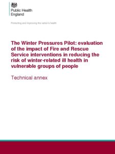 Evaluation Of The Impact Of Fire And Rescue Service Interventions: Technical Annex