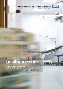 Warrington and Halton Hospitals NHS Foundation Trust: Quality Account 2009-2010