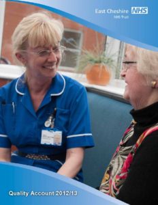 East Cheshire NHS Trust: Quality Account 2012/2013