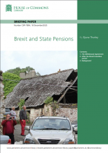 Brexit and state pensions: (Briefing Paper  Number CBP-7894)