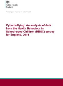 Cyberbullying: An analysis of data from the Health Behaviour in School-aged Children (HBSC) survey for England, 2014