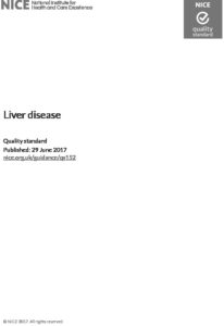 Liver disease: Quality standard [QS152]